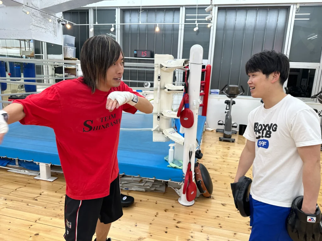 トレーナーと相談