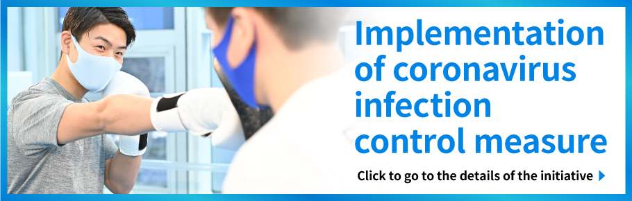 Implementation of coronavirus infection control measures