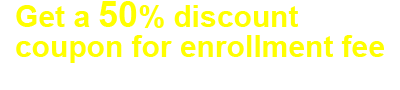 Get a coupon for a 50% discount on the admission fee!