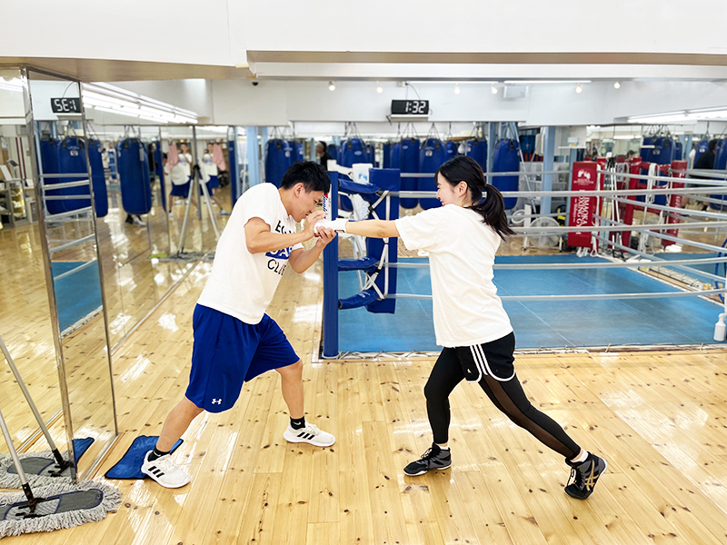 Shadow boxing