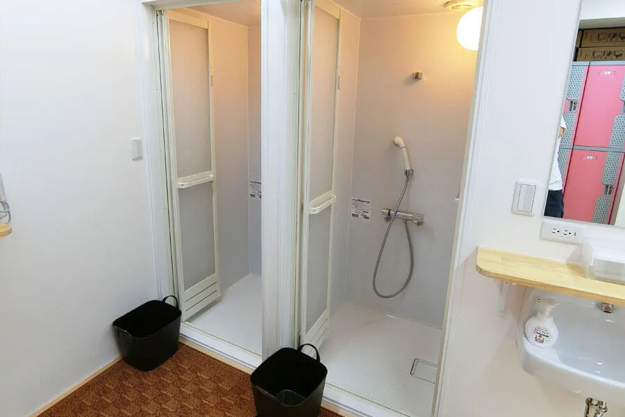 Female shower room